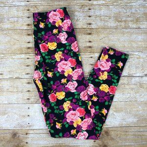 Agnes & Dora Leggings Rose Floral S/M